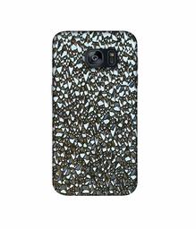 Amazon Brand - Solimo Designer Foil Paper Texture 3D Printed Hard Back Case Mobile Cover for Samsung Galaxy S7 Edge