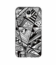 Amazon Brand - Solimo Designer Random Pattern 3D Printed Hard Back Case Mobile Cover for Vivo Y21L