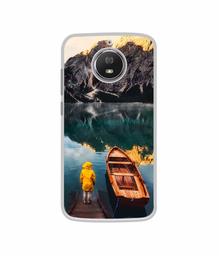 Amazon Brand - Solimo Designer Lake View UV Printed Soft Back Case Mobile Cover for Motorola Moto G5S