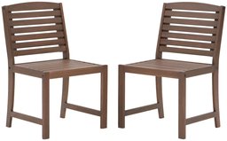 Strathwood Vashon Hardwood Dining Side Chair, Set of 2