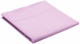 AmazonBasics Everyday 100% cotton flat sheet., purple, 180 x 260 cm