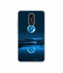 Amazon Brand - Solimo Designer Moon Pattern Print UV Printed Soft Back Case Mobile Cover for Itel S41