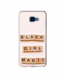 Amazon Brand - Solimo Designer Black Girl Magic 3D Printed Hard Back Case Mobile Cover for Samsung Galaxy J4 Core