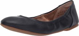 Amazon Essentials Women's Belice Ballet Flat, Navy, 15 Wide US