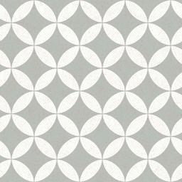 Pattern Perfect TS90568 Terrazzo Star - Papel pintado extraíble para pared, color gris