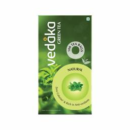 Amazon Brand - Vedaka Green Tea, Natural, 100 Bags