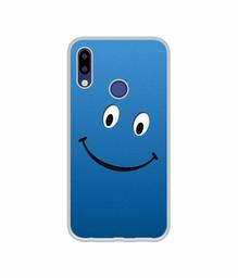 Amazon Brand - Solimo Designer Happy UV Printed Soft Back Case Mobile Cover for Tecno Camon i2