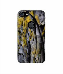 Amazon Brand - Solimo Designer Rock Texture 3D Printed Hard Back Case Mobile Cover for Apple iPhone 7 (with Logo Cut)