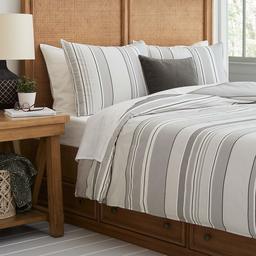 Stone & Beam Duvet-Cover-Sets Blush Stripe King