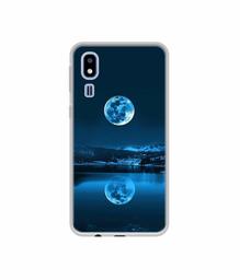 Amazon Brand - Solimo Designer Moon Pattern Print UV Printed Soft Back Case Mobile Cover for Samsung Galaxy A2 Core