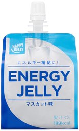 Amazon Happy Belly Energy Jelly Pouch, Case of 24 Pouches, 6.3-Ounce (180 g) Pouches