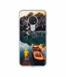 Amazon Brand - Solimo Designer Lake View UV Printed Soft Back Case Mobile Cover for Nokia 6.2