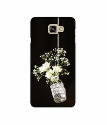 Amazon Brand - Solimo Designer Hanging Flowerpot 3D Printed Hard Back Case Mobile Cover for Samsung Galaxy A9 Pro