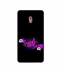 Amazon Brand - Solimo Designer Sweet and Sexy 3D Printed Hard Back Case Mobile Cover for Nokia 2.1