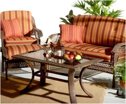 Strathwood All-Weather Cashmere Wicker Furniture Collection