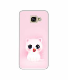 Amazon Brand - Solimo Designer Kitty UV Printed Soft Back Case Mobile Cover for Samsung Galaxy A5 (2016)