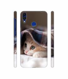 Amazon Brand - Solimo Designer Sleepy Kitten 3D Printed Hard Back Case Mobile Cover for Huawei Honor 8C