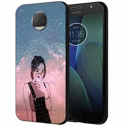 Amazon Brand - Solimo Designer Selfie Printed Hard Back Case Mobile Cover for Moto G5S Plus (D1273)