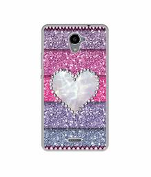 Amazon Brand - Solimo Designer Stone Heart UV Printed Soft Back Case Mobile Cover for Panasonic Eluga Ray X