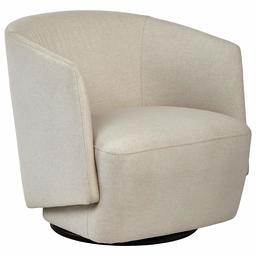 Amazon Brand – Rivet Coen Contemporary Modern Upholstered Accent Swivel Chair, 30