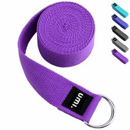 UMI. Essentials Yoga Belt 1.8 m 2.4 m 3 m, purple