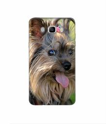 Amazon Brand - Solimo Designer Hairy Puppy 3D Printed Hard Back Case Mobile Cover for Samsung Galaxy J7 (2016)