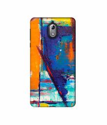 Amazon Brand - Solimo Designer MultiColur Blocks 3D Printed Hard Back Case Mobile Cover for Nokia 3.1