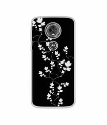 Amazon Brand - Solimo Designer Color Flowers UV Printed Soft Back Case Mobile Cover for Motorola Moto E5 Plus