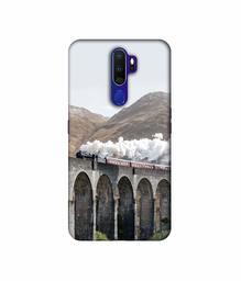 Amazon Brand - Solimo Designer Steam Train 3D Printed Hard Back Case Mobile Cover for Oppo A9 (2020)