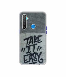 Amazon Brand - Solimo Designer Take It Easy UV Printed Soft Back Case Mobile Cover for Realme 5 / Realme 5s / Realme 5i