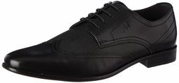 Amazon Brand - Arthur Harvey Men's BLACK Leather Formal Shoes - 9 UK (AZ-ST-013A)