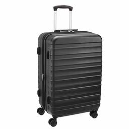 AmazonBasics Hardside Suitcase - 24-Inch, Black