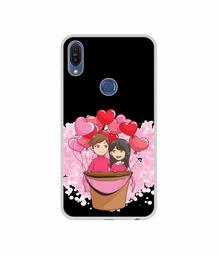 Amazon Brand - Solimo Designer Boy and Girl UV Printed Soft Back Case Mobile Cover for Asus Zenfone Max Pro (M1) ZB601KL