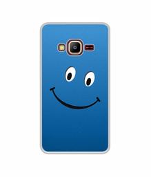 Amazon Brand - Solimo Designer Happy UV Printed Soft Back Case Mobile Cover for Samsung Z2