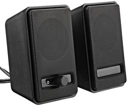 AmazonBasics USB Powered Computer Speakers (A100), 10-Pack