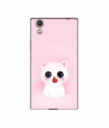 Amazon Brand - Solimo Designer Kitty UV Printed Soft Back Case Mobile Cover for Sony Xperia R1 Plus