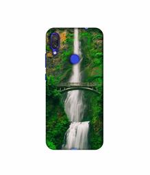 Amazon Brand - Solimo Designer Waterfall 3D Printed Hard Back Case Mobile Cover for Xiaomi Redmi Note 7S