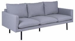 Amazon Brand - Movian Eli - Divano a 3 posti, 85 x 200 x 83 cm (Lu x La x A), grigio/blu