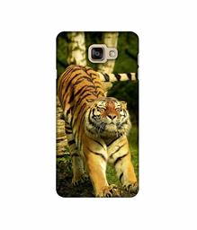 Amazon Brand - Solimo Designer Tiger 3D Printed Hard Back Case Mobile Cover for Samsung Galaxy A9 Pro