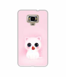 Amazon Brand - Solimo Designer Kitty UV Printed Soft Back Case Mobile Cover for Samsung Z4