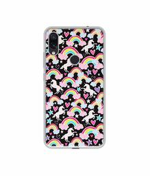 Amazon Brand - Solimo Designer Unicorn Texture UV Printed Soft Back Case Mobile Cover for Mi Redmi Note 7 / Note 7S / Note 7 Pro