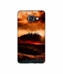 Amazon Brand - Solimo Designer Volcano 3D Printed Hard Back Case Mobile Cover for Samsung Galaxy A3 (2016)