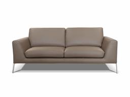 Amazon Brand - Alkove Kutina Hand-Crafted Leather Sofa, 3 Seater, 94 x 203 x 87cm, Taupe