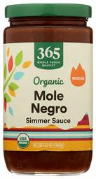 365 EVERYDAY VALUE Organic Mole Negro Sauce, 12 OZ