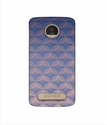 Amazon Brand - Solimo Designer Circle Texture 3D Printed Hard Back Case Mobile Cover for Motorola Moto Z Play