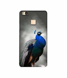 Amazon Brand - Solimo Designer Peacock 3D Printed Hard Back Case Mobile Cover for Huawei P9 lite