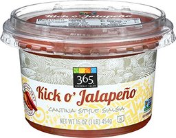 365 Everyday Value, Salsa Cantina Style Kick O Jalapeno, 16 Ounce