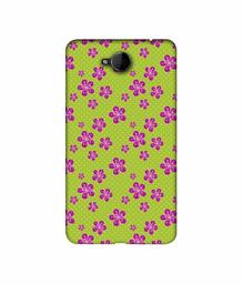 Amazon Brand - Solimo Designer Pink Flower Patterns 3D Printed Hard Back Case Mobile Cover for Microsoft Lumia 650