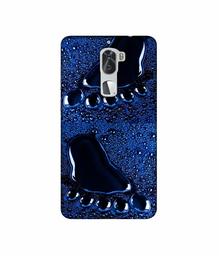 Amazon Brand - Solimo Designer Foot Impression 3D Printed Hard Back Case Mobile Cover for Coolpad Cool1 Dual