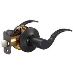 AmazonBasics Shelby Door Lever - Passage - Oil Rubbed Bronze